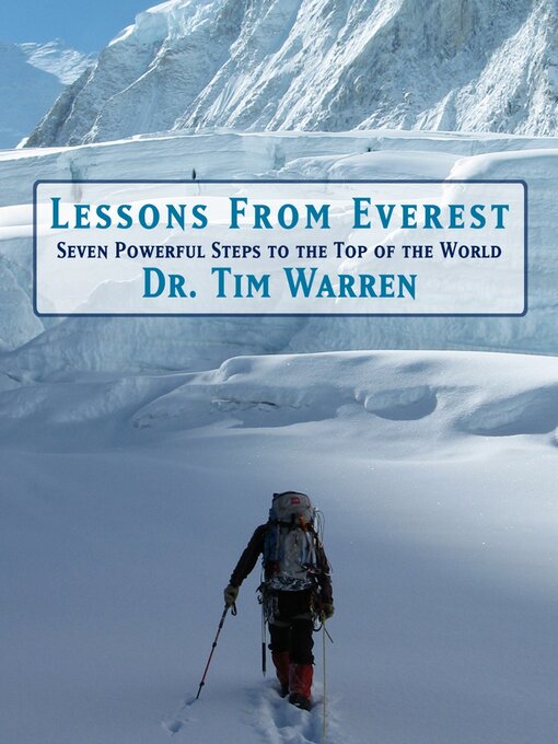 Title details for Lessons from Everest by Dr. Tim Warren - Available